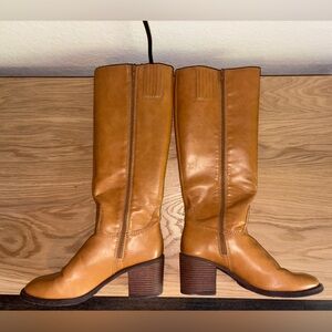 Tan Leather Boots